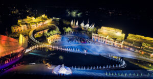 thuê xe đi công viên ký ức hội an - show ấn tượng