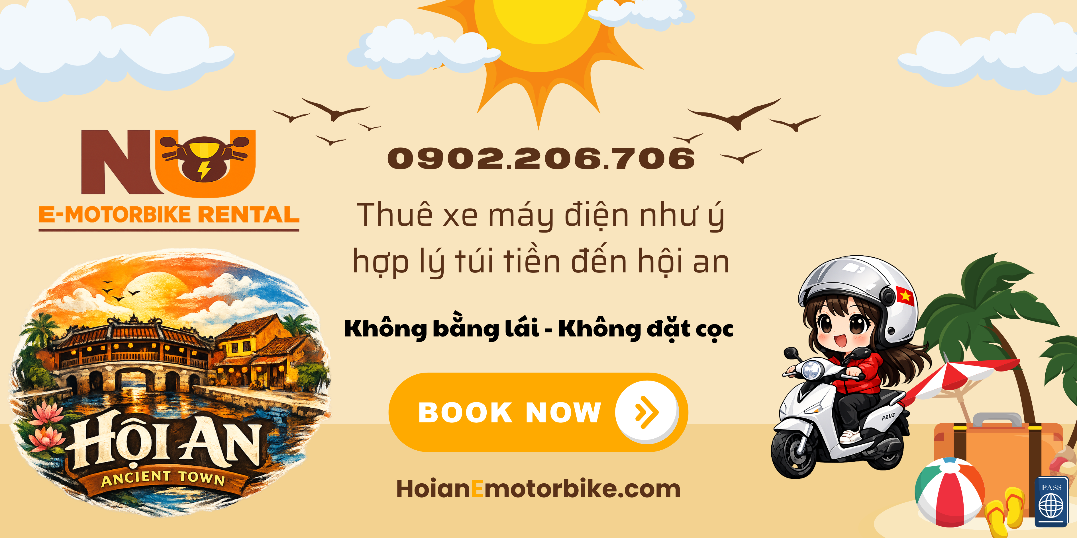 Thuê xe máy điện hội an thuê xe máy điện hội an